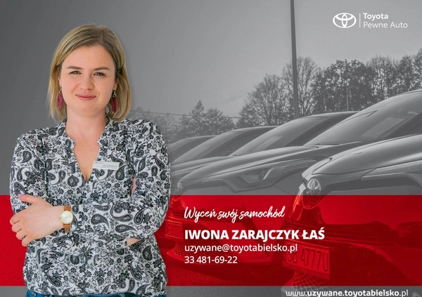 Toyota Yaris cena 53900 przebieg: 155528, rok produkcji 2019 z Skaryszew małe 352